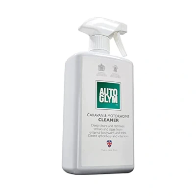 Immagine di Autoglym Caravan &amp; Motor Home Cleaner Detergente Concentrato per la Rimozione di Alghe e Fango dagli Esterni Interni Roulotte Camper, Finitura senza Aloni Flacone Spray da 1 L