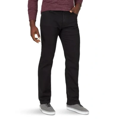 Immagine di Wrangler Authentics, Jeans classico a 5 tasche da uomo, vestibilità regolare, elasticizzato, 40W x 32L