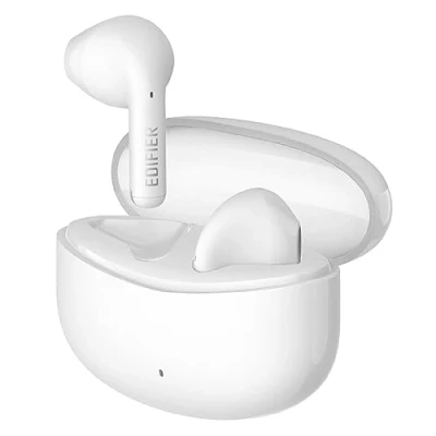 Immagine di Edifier X2s Cuffie Bluetooth, Auricolari Bluetooth 5.3 Wireless, Wireless In ear Driver 10mm, Cancellazione del Rumore Ambientale AI, Suono personalizzato, Resistenza acqua IPX5 Bianco