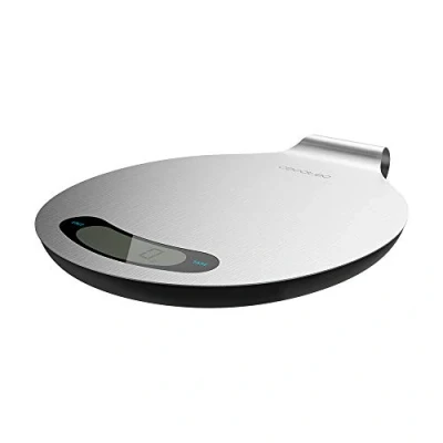 Immagine di Cecotec Digital Cook Control 10400 Smart Healthy EasyHang Bilancia da cucina in acciaio inox, portata massima 8 kg, precisione 1 g, maniglia sospesa, schermo LCD, design sottile