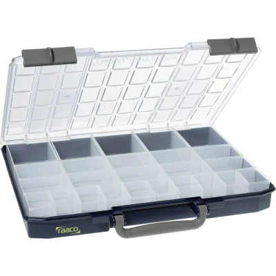 Immagine di raaco CarryLite 55 5x10 25/2 Universale Valigetta per minuteria (L x L A) 330 415 57 mm Scomparti: 25 suddivisione fissa Contenuto 1 pz.