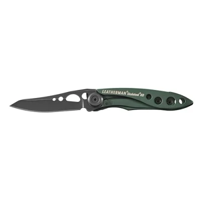 Immagine di LEATHERMAN Skeletool KB OD Green Coltello tascabile con lama in acciaio inox e apribottiglie Leggero compatto