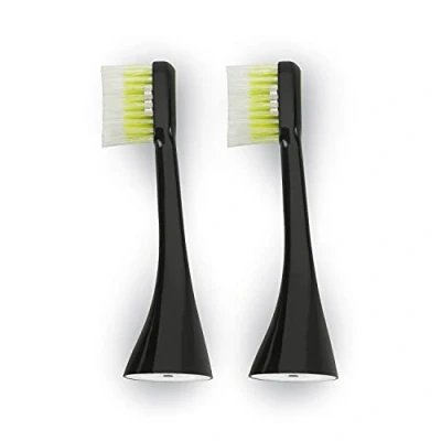 Immagine di Silk&#039;n ToothWave Testine per spazzolino da denti, extra morbide/piccole, confezione 2, colore: Nero