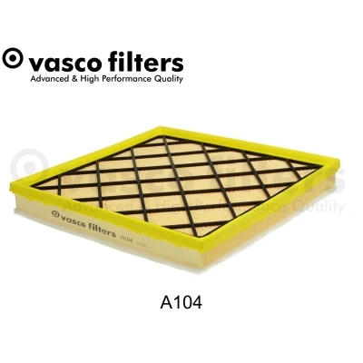 Immagine di DAVID VASCO A104 filtro aria 42 262 268 rettangolare Cartuccia con prefiltro, griglia integrata OPEL: Astra J Sports Tourer
