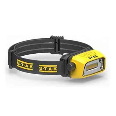 Immagine di Velamp Lampada da testa professionale ricaricabile LED 300 lumen. Torcia con interrutore Contactless
