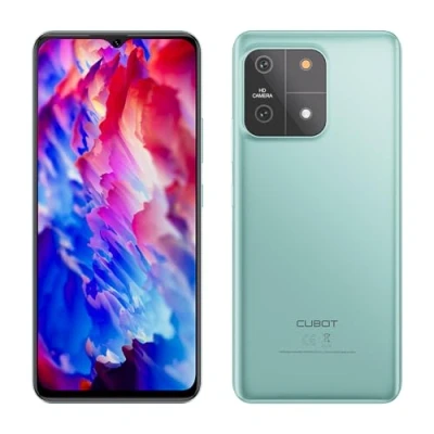 Immagine di CUBOT A1 Smartphone HD+ da 6,5&quot;, 4 GB e 128 GB, fotocamera 13 MP, batteria 5100 mAh, Android 13, processore OctaCore, verde