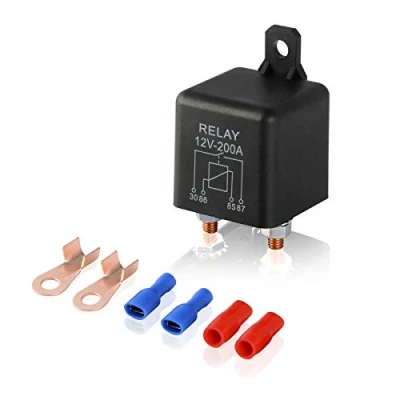 Immagine di Ehdis Relè 12V 200A Camion dell&#039;automobile Motor Automobili della Barca Starter Heavy Duty Split Carica ZL180 con 2 Pin Footprint + 4 Terminale