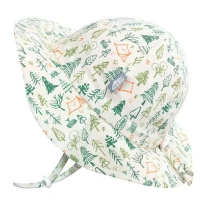 Immagine di Jan &amp; Jul Grow with Me Cappello da sole in cotone per neonati e bambini, 6 24 mesi