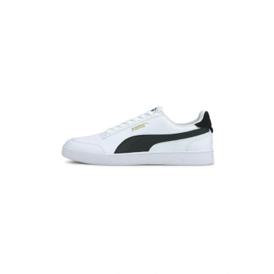 Immagine di Puma Shuffle Unisex Sneakers basse, Taglia: 43, White black team gold Sintetico / tessuto