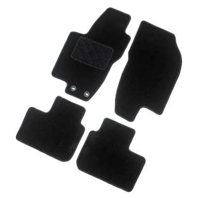 Immagine di AutoStyle TM FO568 Set tappetino Tessile anteriore e posteriore 4 nero FORD: Focus Mk4 Hatchback