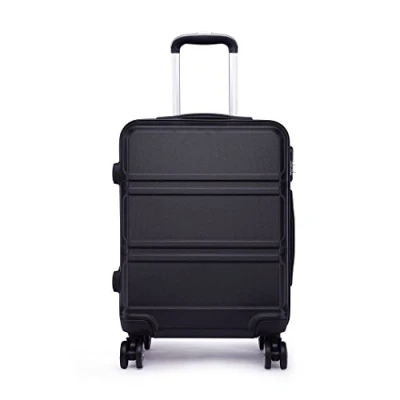 Immagine di Kono Valigia Rigida e Resistente ABS 24 &#039;&#039; Bagaglio Medio con 4 Ruote Rotanti 61 Litri (Nero)