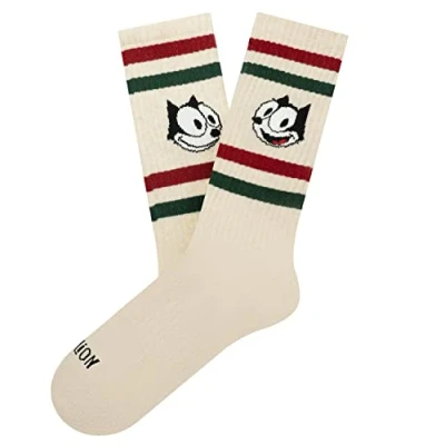 Immagine di Jimmy Lion Calzini per uomo e donna Athletic Felix The Original Beige, 41 46