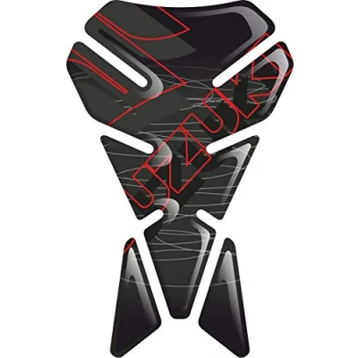 Immagine di PARASERBATOIO ADESIVO, TANKPAD, TANKSCHUTZ, PROTECTION DE RESEVOIR, RESINATO EFFETTO 3D compatibile con suzuk.i GS GSX R GSR GSF V1