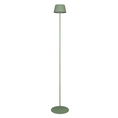 Immagine di Reality Leuchten Suarez R57706149 Lampada da tavolo a LED per esterni, in metallo, con 1,5 Watt, 4 posizioni, stazione di ricarica
