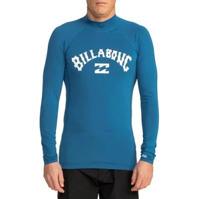 Immagine di Billabong Logo Surf L/SL Tee per Uomo DCH/BRTORN L