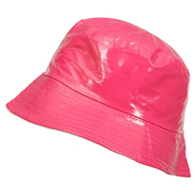 Immagine di TOUTACOO, Cappello da Pioggia in Vinile Impermeabile (14 Rosa Fucsia)
