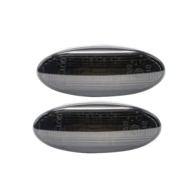 Immagine di Set di indicatori direzione laterali LED compatibile con Nissan miscellanea Grigio incl. luci dinamiche