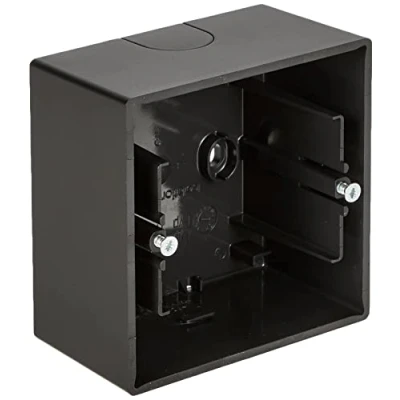 Immagine di Cassetta a parete Busch Jaeger 1 parte Opaco, Nero, Nero intenso (RAL 9005) 2CKA001799A0923