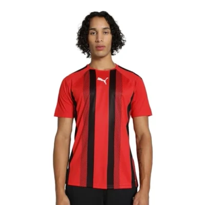 Immagine di Puma Tshirt con stampa, Uomo, Taglia: Large, Rotschwarzweiss