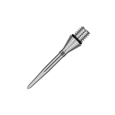 Immagine di Target Darts Conversion Punti Swiss Point Nano Argento 26mm Freccette Convert Punta Morbida To d&#039;Acciaio