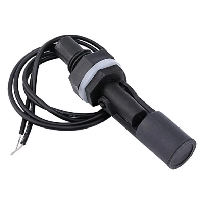 Immagine di Interruttore a Galleggiante da 100V Sensore di Livello Acqua Liquido Laterale in Plastica con Cavo 40cm