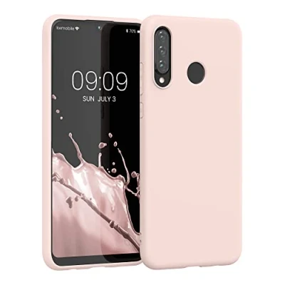 Immagine di kwmobile Custodia Compatibile con Huawei P30 Lite Cover Back Case per Smartphone in Silicone TPU Protezione Gommata coconut swirl