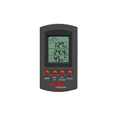 Immagine di sera Termometro Rettile/igrometro Dispositivo Combinato per la misurazione Continua di Temperatura e umidità nel terrario