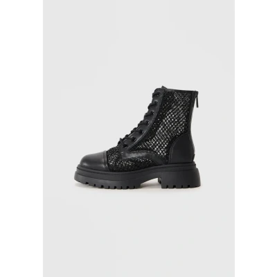 Immagine di Steve Madden Ripcord Stivaletti stringati, Donna, Taglia: 36, Black Scarpe