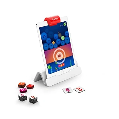 Immagine di Osmo Numbers Game Giocattoli educativi, età 6 10+, Colore Bianco, for iPad or Fire Tablet STEM Toy Base Required, 902 00021