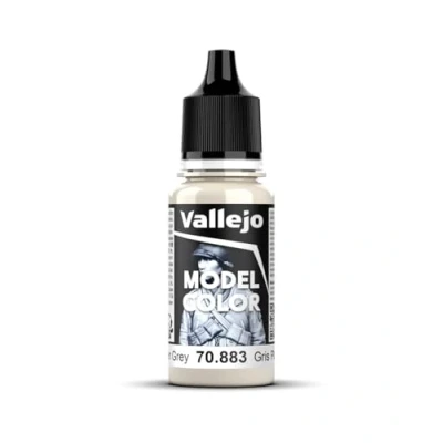 Immagine di Vallejo 70.883 Colore Acrilico Opaco , Grigio (Silver Grey), 17 ml, 1 Pezzo