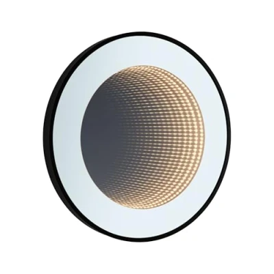 Immagine di Paulmann Miro 79561 Lampada LED per specchio 11.5 W Bianco caldo Specchi, Nero (opaco)