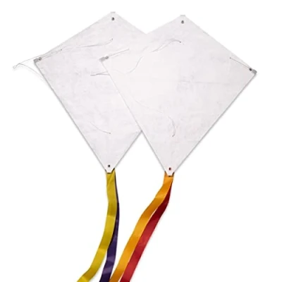 Immagine di CIM aquilone DIY Eddy 50 Set [2] completo per costruire 49x44cm incl. filo e coda