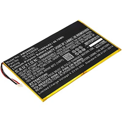 Immagine di subtel® Batteria MLP4395B2 Compatibile con Autel MaxiSys PRO/MaxiSys MS908 / MS908P PRO Ricambio da 11000mAh affidabile pila di Lunga Durata