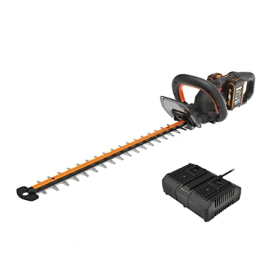 Immagine di WORX WG286E TAGLIASIEPI 2X20V/2Ah LITHIO LAMA 58CM DIAMETRO TAGLIO 25MM, BATTERIE E CARICATORE DOPPIO RAPIDO INCLUSI