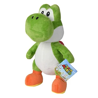 Immagine di Simba Super Mario Peluche Yoshi, 109231012, +0 Mesi, Morbido Personaggio del Famoso Gioco Nintendo, Adatto dai Primi Mesi di Vita