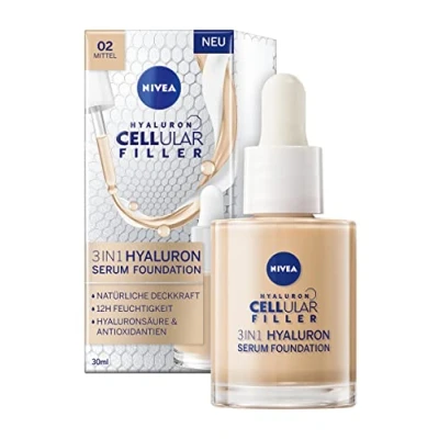 Immagine di NIVEA Cellular Filler 3 in 1 Siero ialuronico, medio, 30 ml