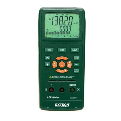 Immagine di Extech LCR200 Ponte di misurazione LCR digitale CAT I Display (Counts): 20000