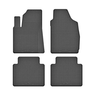 Immagine di Tappetini in gomma, 1,5 cm, bordo compatibile con Fiat Panda III (anno di costruzione dal 2012), ideali per 4 pezzi, un set
