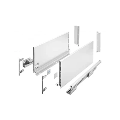 Immagine di GTV Sistema di cassetti AXIS PRO I con apertura completa e ammortizzazione integrata, bianco, portata fino a 40 kg, chiusura morbida, accesso libero, larghezza: 450 mm, altezza: 200 mm