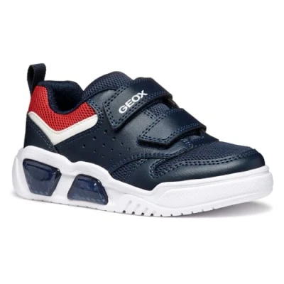 Immagine di Geox J ILLUMINUS Boy A, Scarpe da Ginnastica, Navy/Red, 26 EU