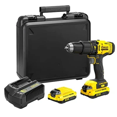 Immagine di STANLEY FATMAX SFMCD711C2K QW Trapano Avvitatore Combinato a Batteria
