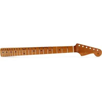Immagine di Fender® »ROASTED Maple VINTERA® MOD 60&#039;s STRATOCASTER® NECK« Manico per Strat® 21 Tasti 7.5&quot; Raggio C Shape (Acero)