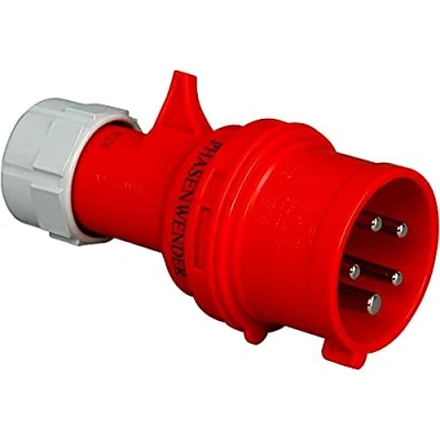 Immagine di Kopp 179100004 Spina CEE con invertitore di fase a 5 poli, 16 A, 400 V,