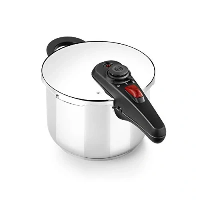 Immagine di BRA ALLURE AUTOCUISORE VELOCE 4 LITRI IN ACCIAIO INOX 18/10, ADATTO A TUTTI I TIPI DI CUCINA E INDUZIONE