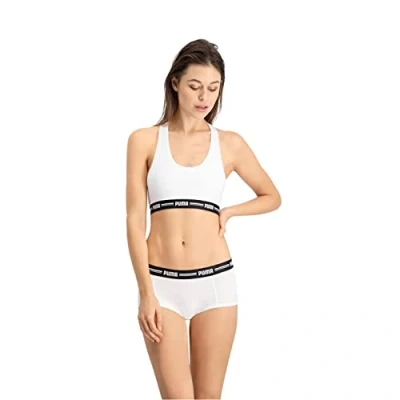 Immagine di PUMA Mini Short, Biancheria intima Donna, Bianco, XL