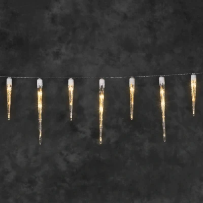 Immagine di Konstsmide Christmas Incantevole ghirlanda luminosa LED con ghiaccioli