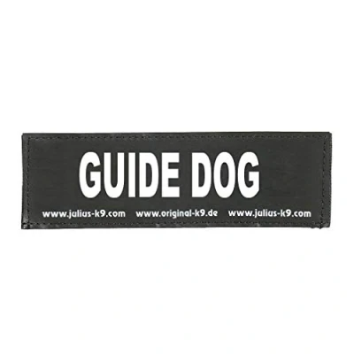 Immagine di Julius K9 162LR G 28000 Toppe Con Chiusura A Strappo, Nero, Large, 2 Pezzi