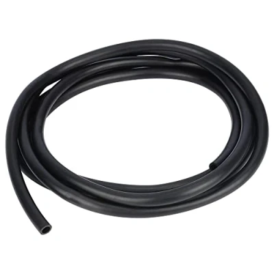 Immagine di stonylab Tubo in Gomma Lattice Nero, Pezzo Continuo Puro Altamente Elastico e Resistente Naturale 12 mm OD 8 ID, 3 Metro