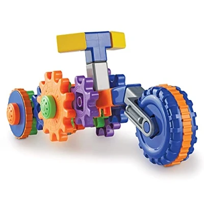 Immagine di Learning Resources Set di costruzioni con motocicletta ingranaggi Gears