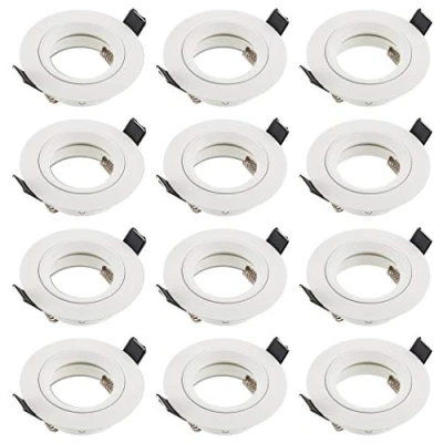 Immagine di SEBSON 12x Faretto ad incasso, Tipo 7, bianco, LED / Alogena, incl. attacco GU10